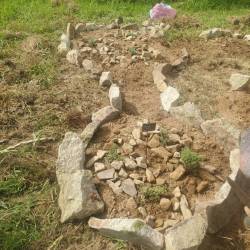 Massif sec Jardin Celtique